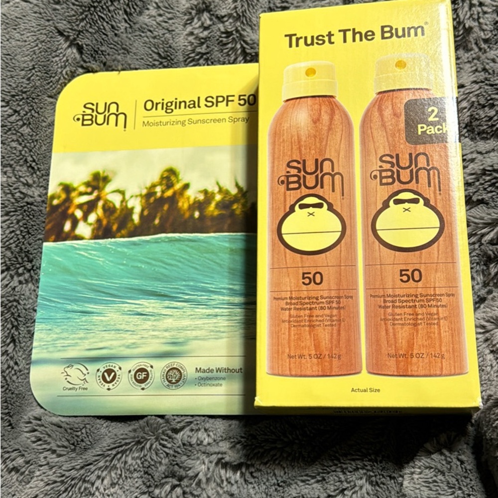 Sun bum moisturizing sunscreen spray 50 SPF